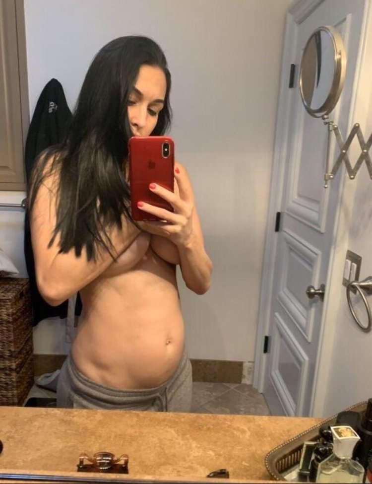 Naked Nikki Bella WWE 2020