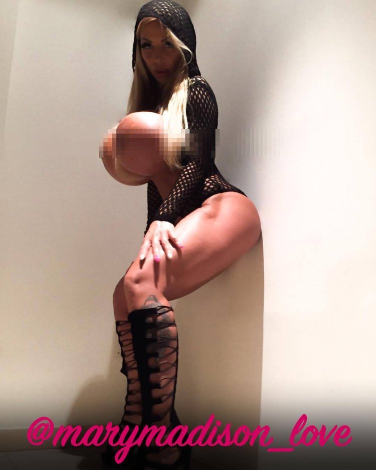 Mary Madison undresses