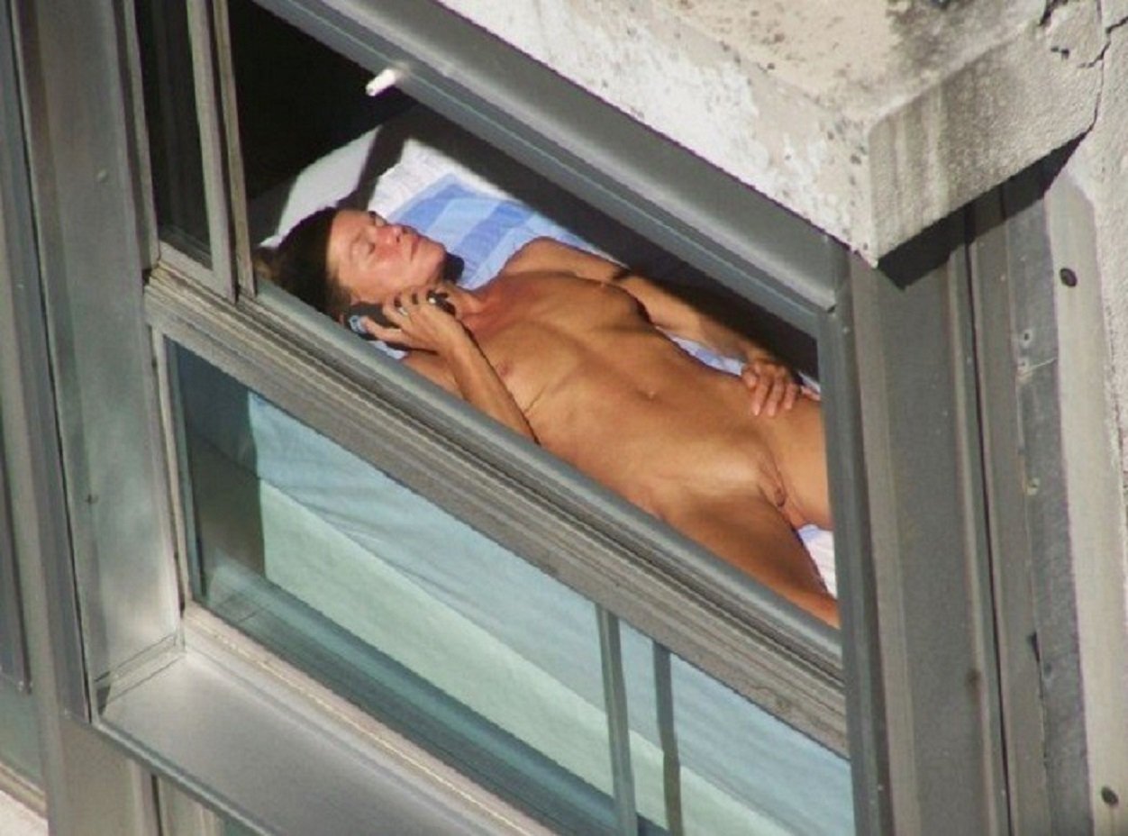 Neighbour Naked Window photo