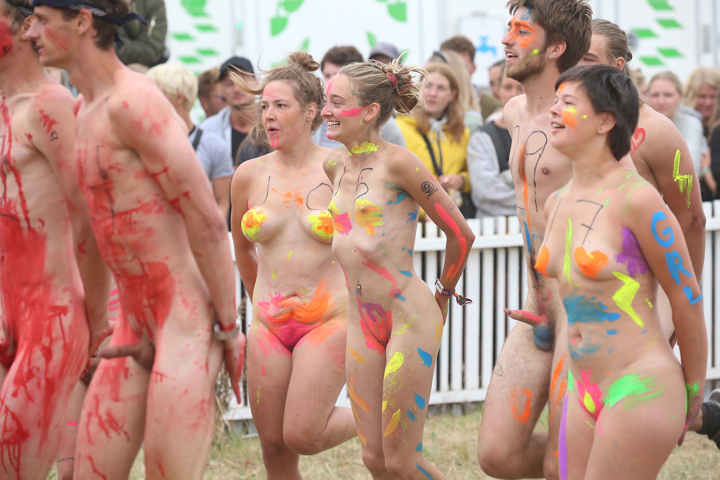 Roskilde Festival Naked 14 Photos