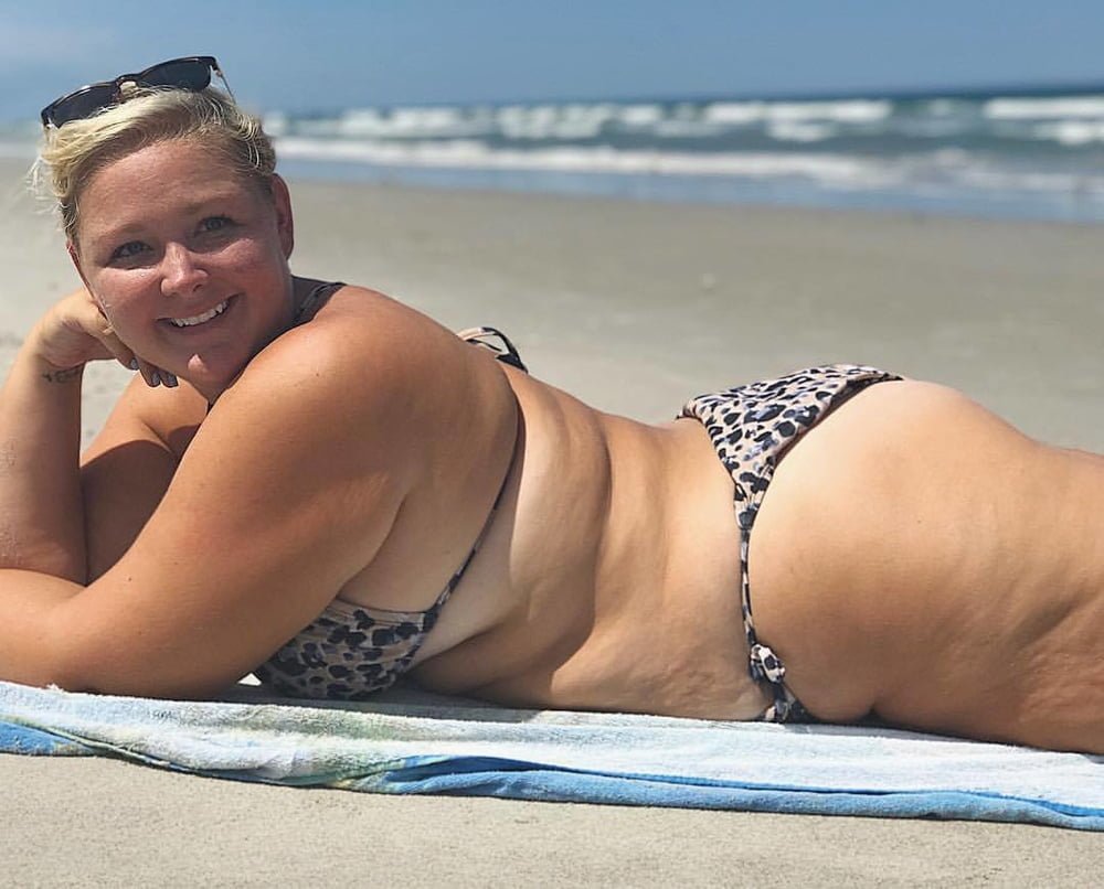 Fat Women on the Beach photo