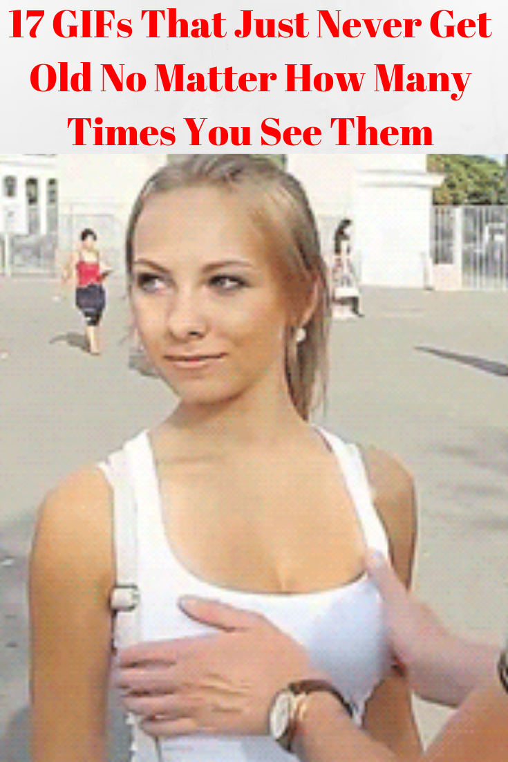 The girl moves her hips