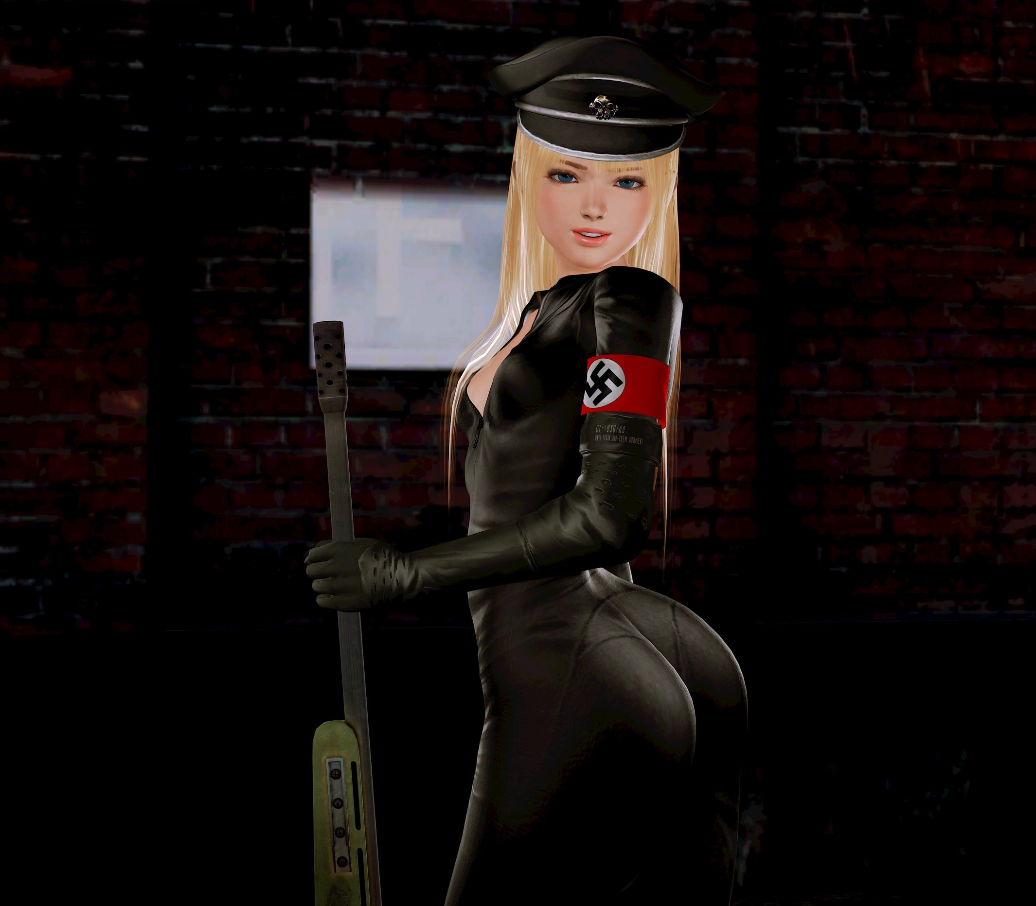 Vintage Nazi Uniform Porn - NAZI Dominatrix - 35 photos