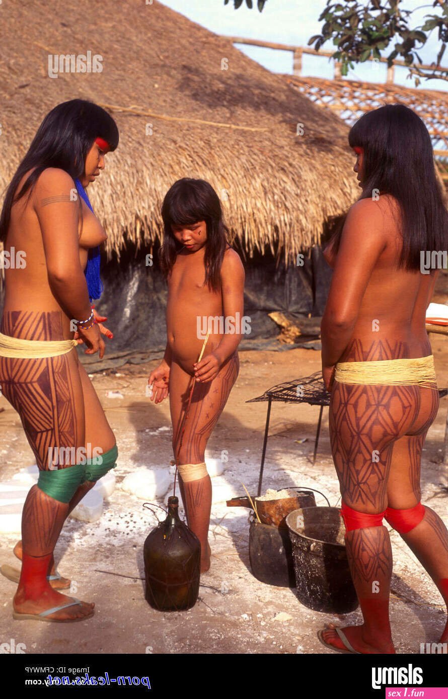 Naked Indian Tribes - Xingu Porn - 27 photos