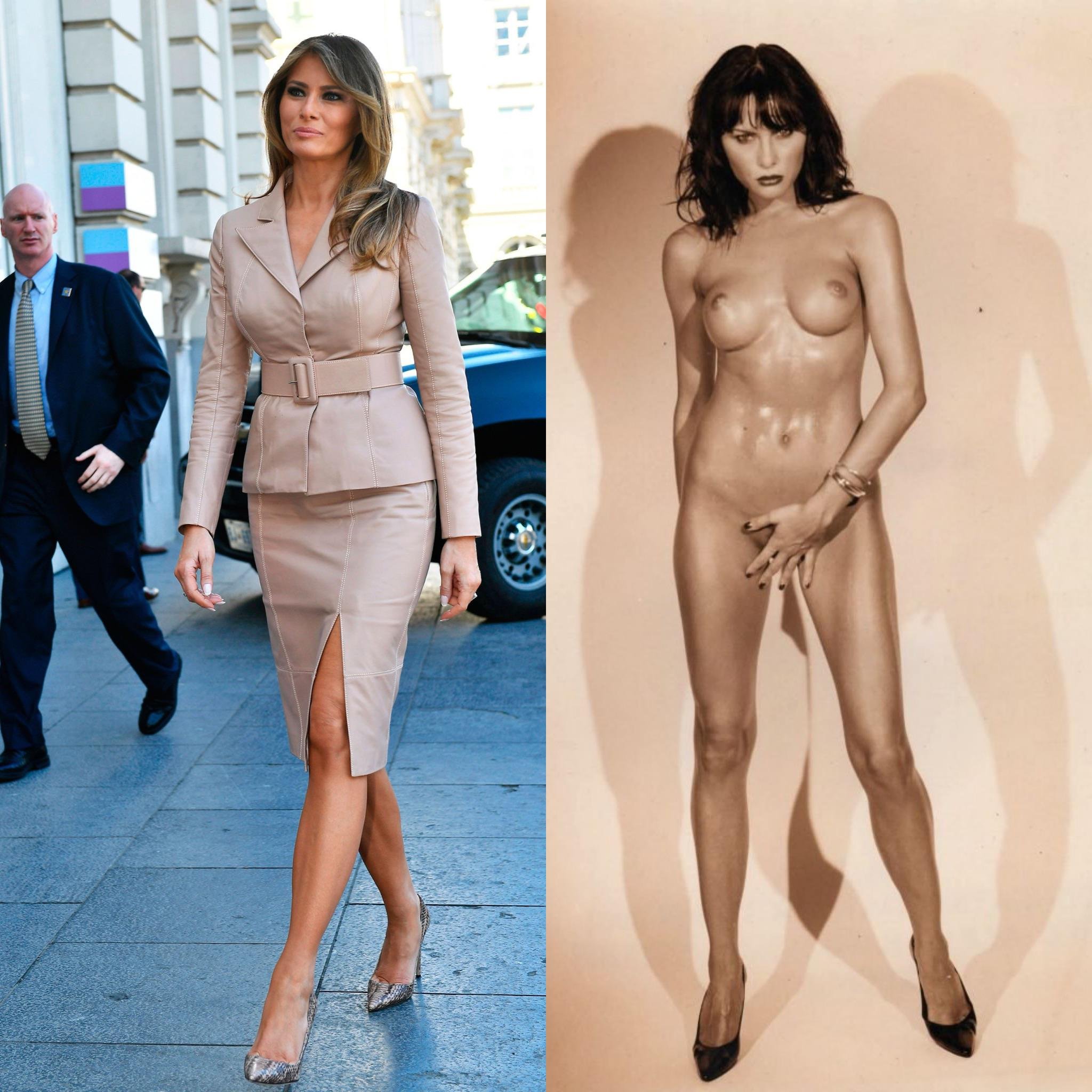 Nud X X X - Melania Trump XXX - 38 photos