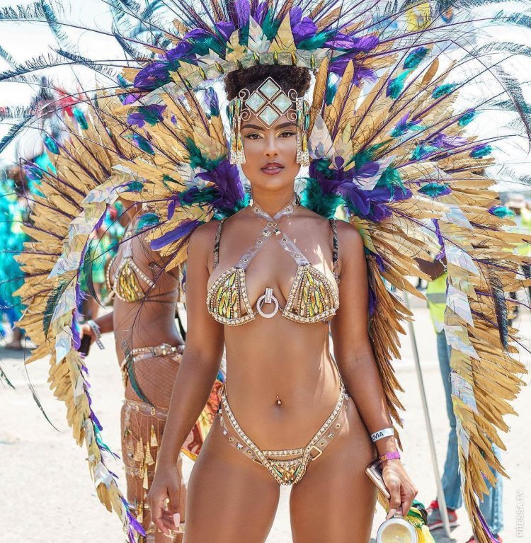 Brazilian carnival bikini