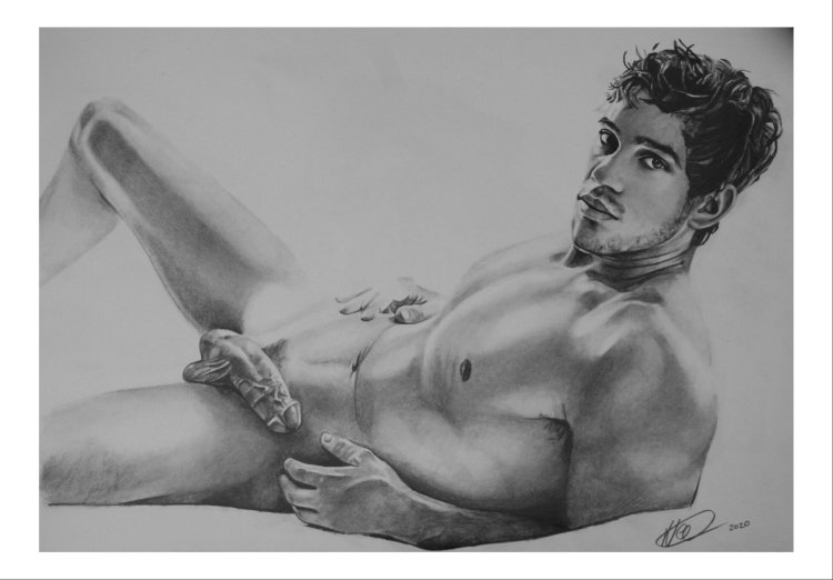 Sulambek Dulatov Nude Model