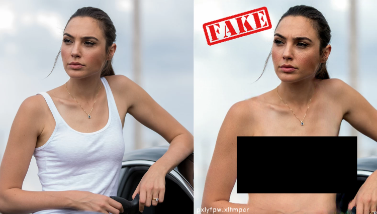 Gal Gadot without makeup and photoshop