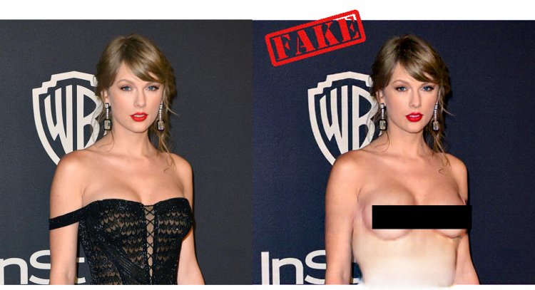 Singer Taylor Swift Naked