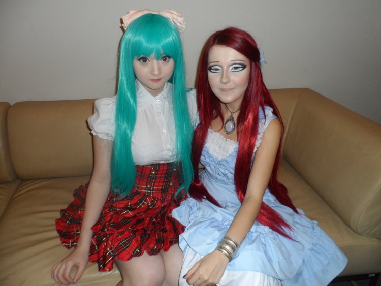 Anastasia Shpagina and Venus Angelik