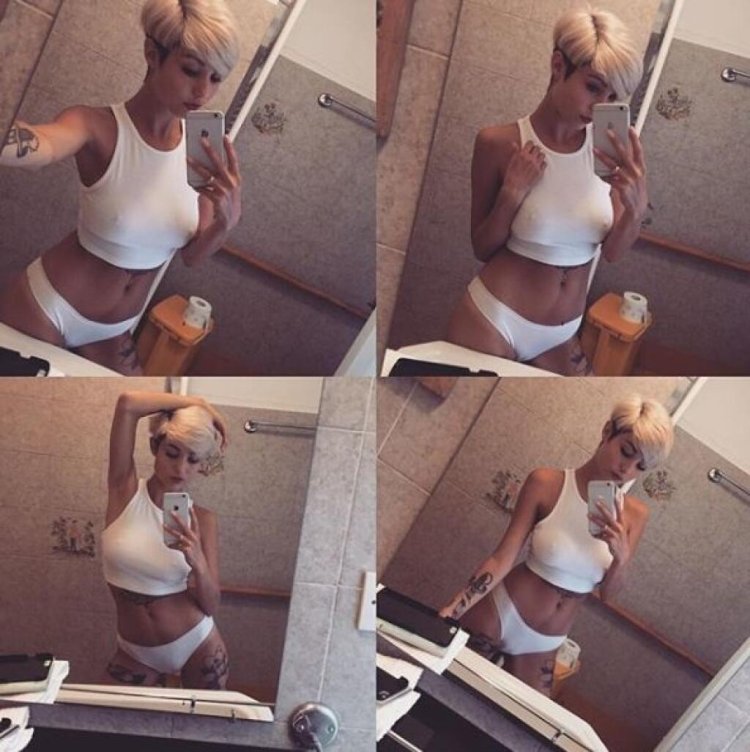 Georgia Soleri in underwear