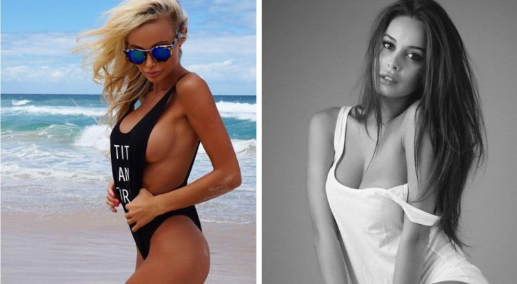 Beautiful women post their photos