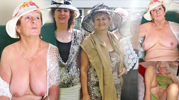 Private photo of old women topless