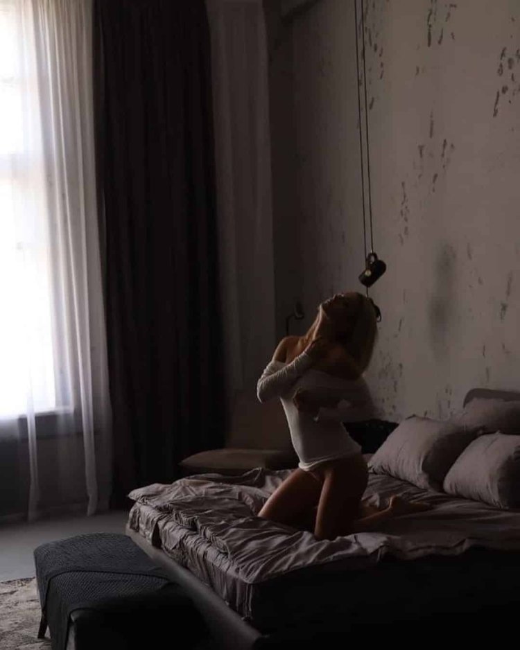 Ukrainian model Alena Omovich