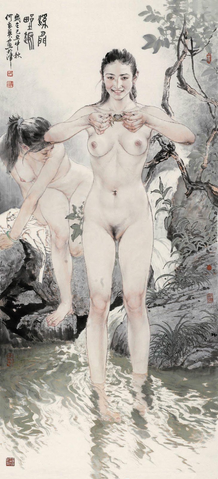 Erotic painting of China