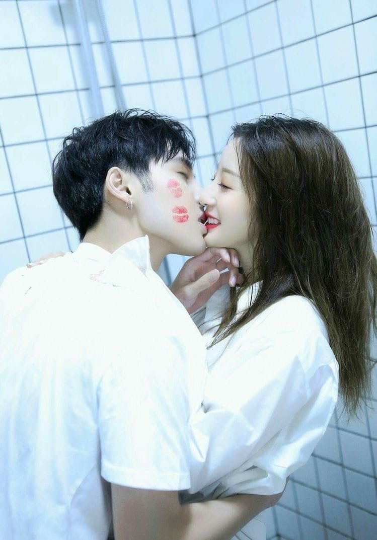 Korean kiss