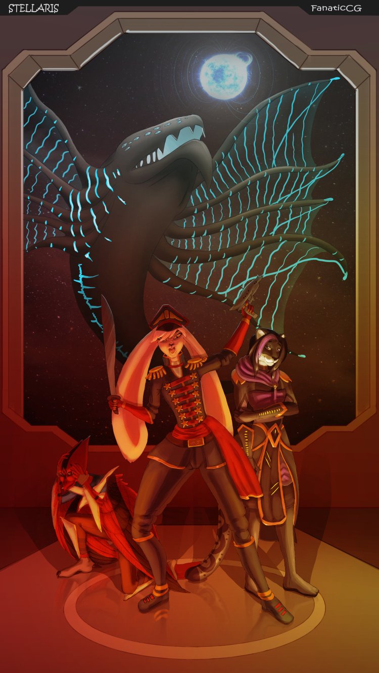 Stellaris concept of art