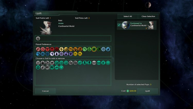 Stellaris Fashion Planet
