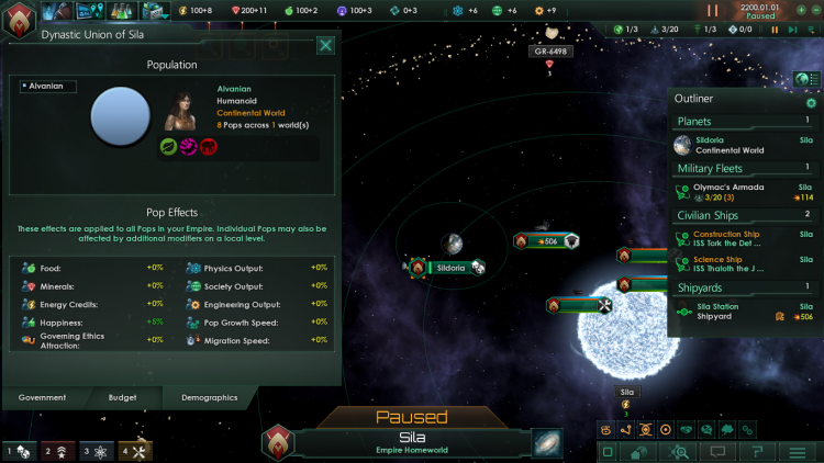 Fashion Anime on Stellaris