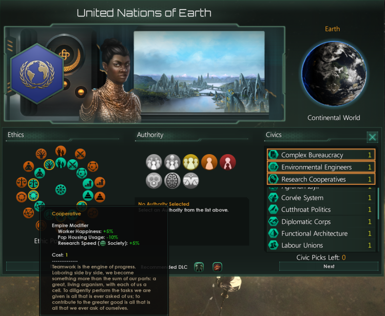 Stellaris Principles and Civics Mod