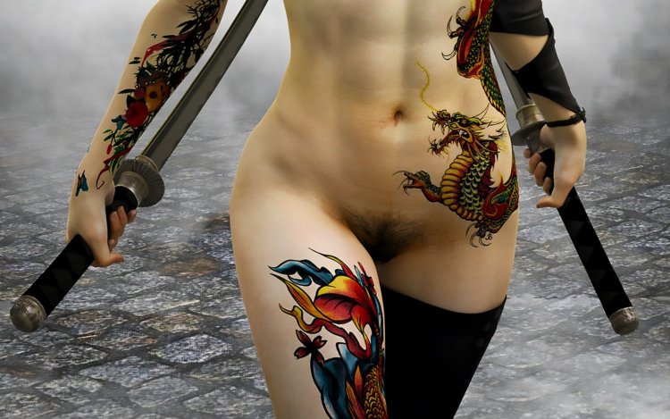 Beautiful pubic tattoos