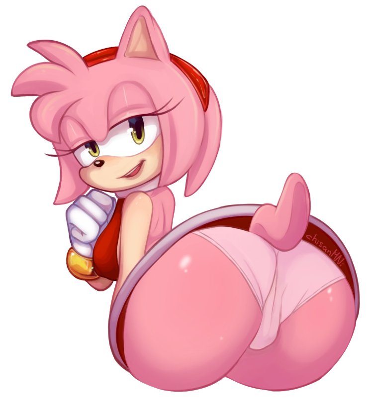 Naked Amy Rose from Sonic Boom 18 +