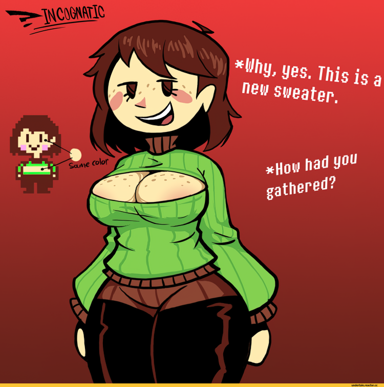 Anderteil Huge breasts Chara