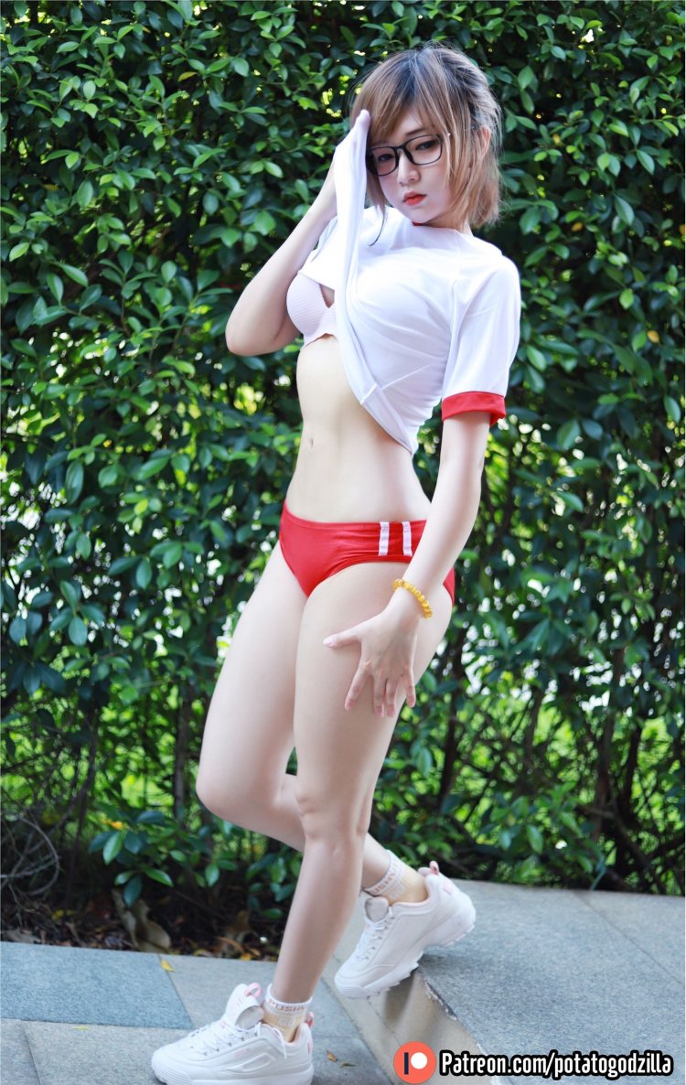 Potato Godzilla model