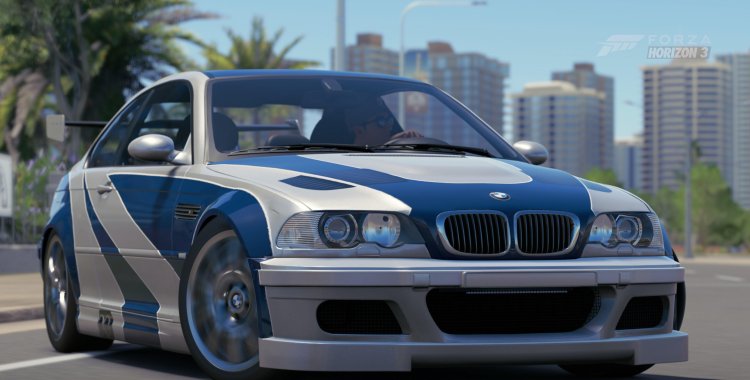 BMW M3 GTR NFS