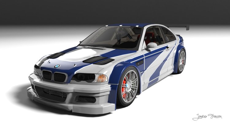 BMW M3 E46 GTR 2005