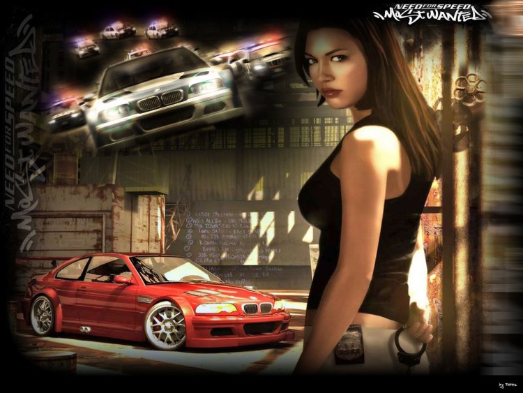 Need for Speed Most Wanted 2005 Girl