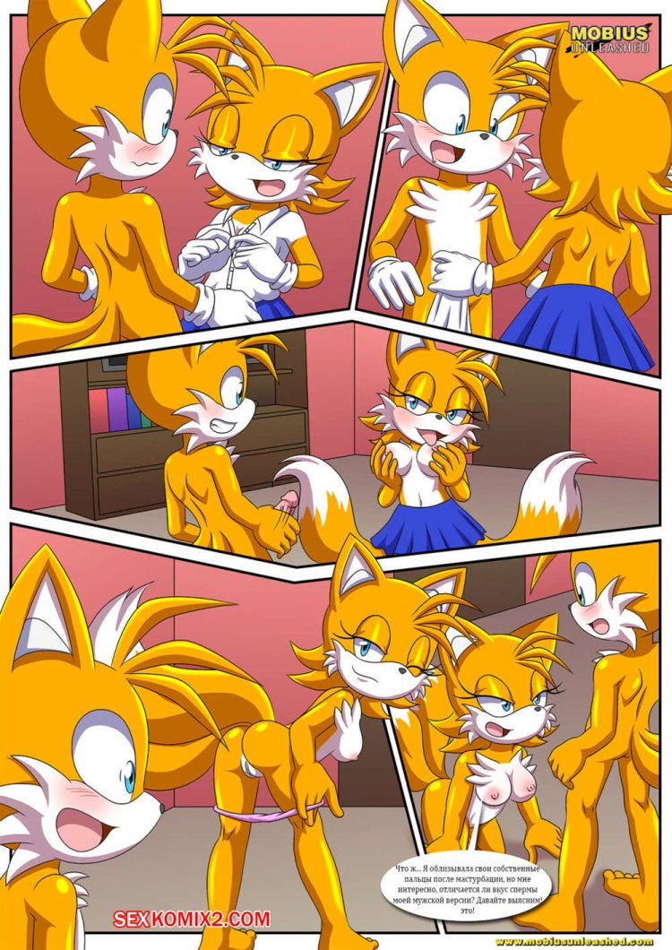 Miles Tails Prower Mobius Unleashed Palcomix