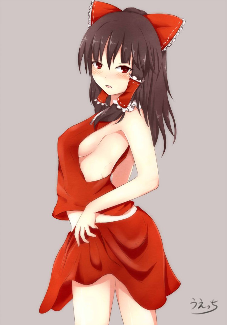 Reimu Hakury armpits