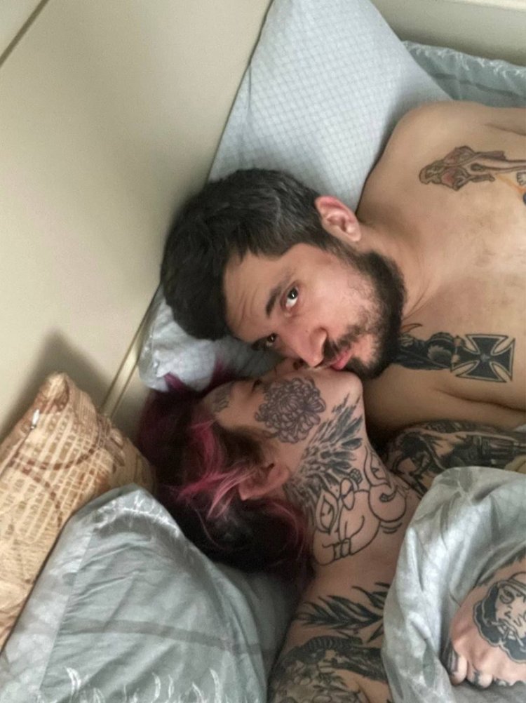 Polina Morugina and Pasha Technician