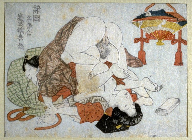Shunga Japanese engravings
