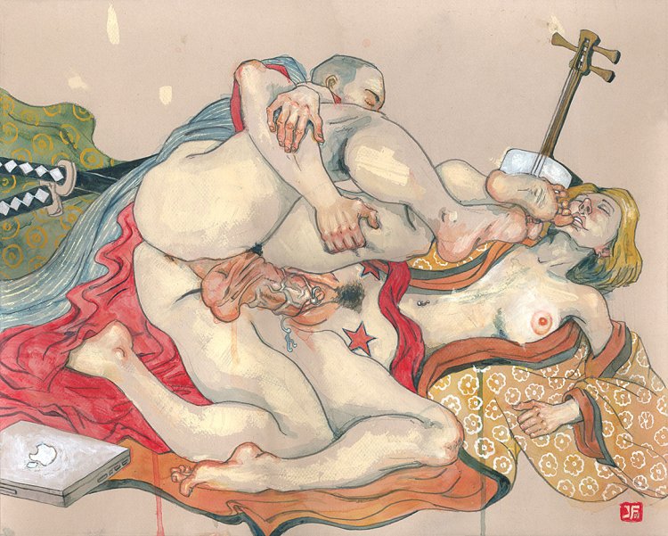 Modern pornographic painting