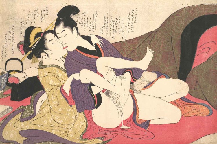 Kitagawa Utamaro erotic engravings