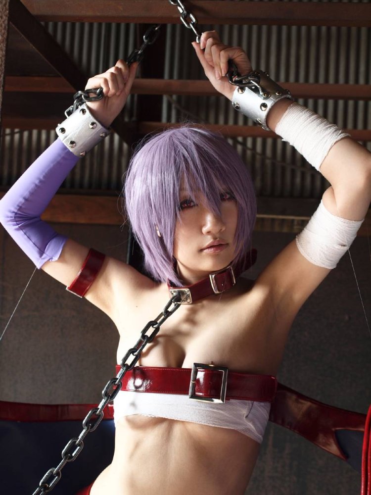 Erotic bondage cosplay