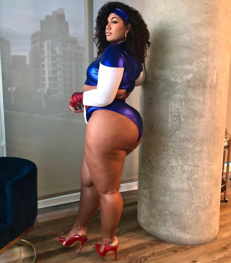 Alexus Danisha in a swimsuit