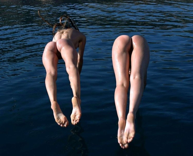 The mudwall is forbidden by nude