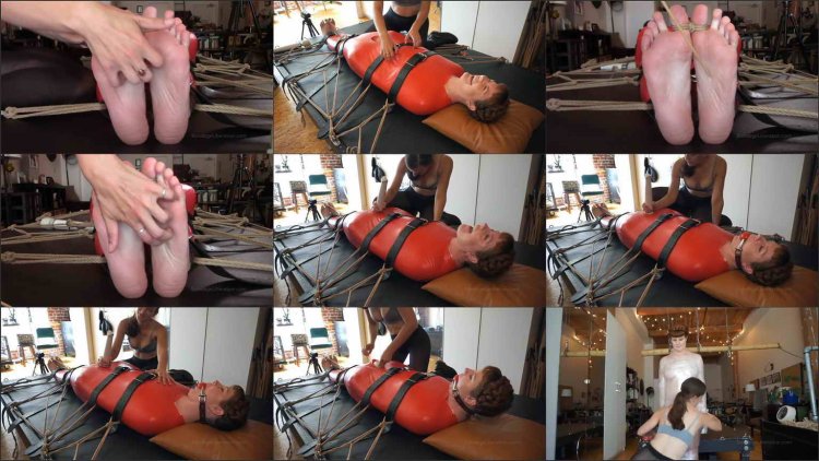 Source BDSM of Pic? Mummified Gagged Tickling