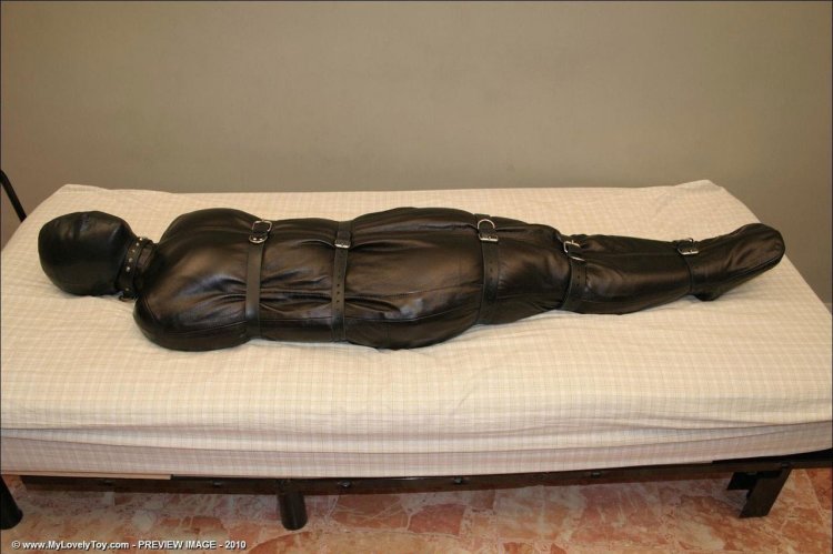 Bondage mummification of BDSM