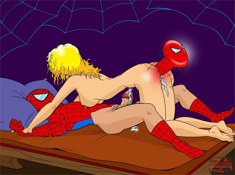 Man spidack fuck cartoon