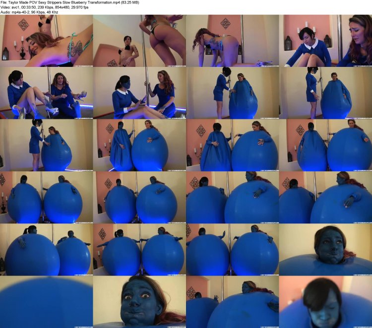 Belly Inflation 84 (Blueberry) Vitsilo xxx