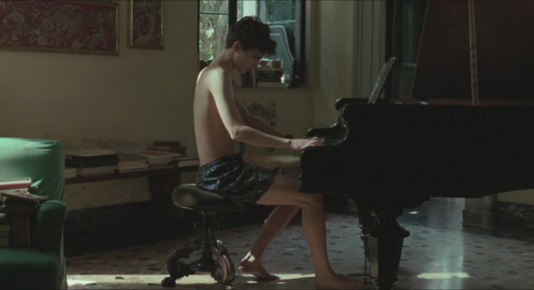 Timothy Shalame Piano