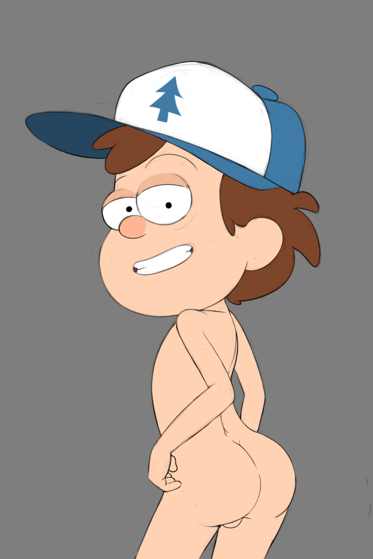 Naked dipper pines naked