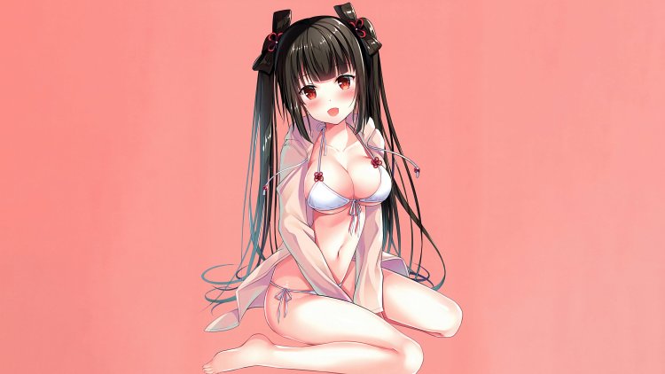 Anime boobs on the desktop