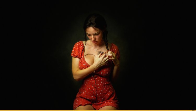 Wallpapers on a girl in the underwear