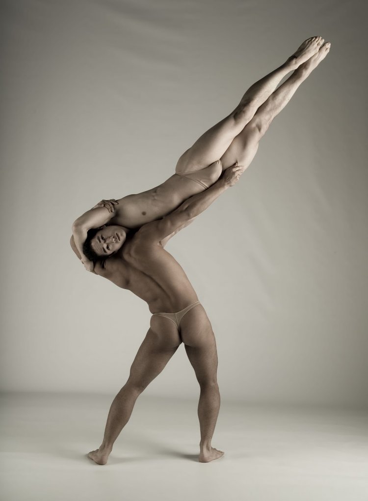Men, ballet artists naked
