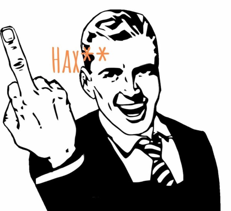 Middle finger gesture